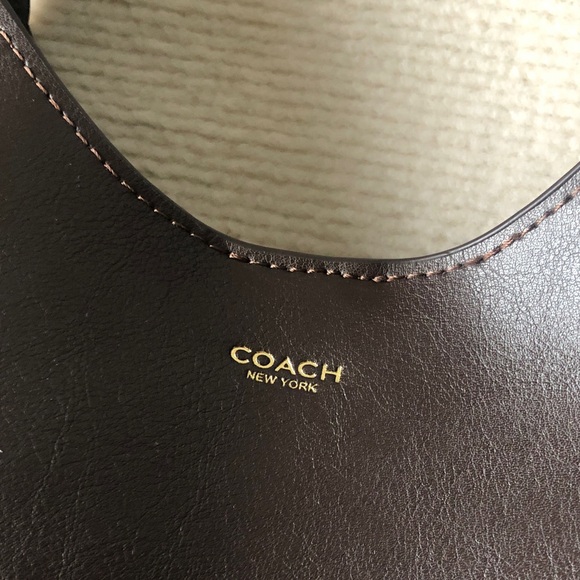 Coach Dark Brown Brooklyn 28 Shoulder Bag - Picture 2 of 4